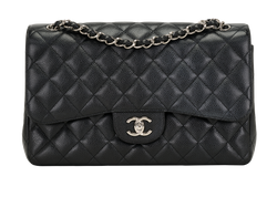 Jumbo Classic Double Flap, Caviar, Black, 15680059 (2011), DB, 2*